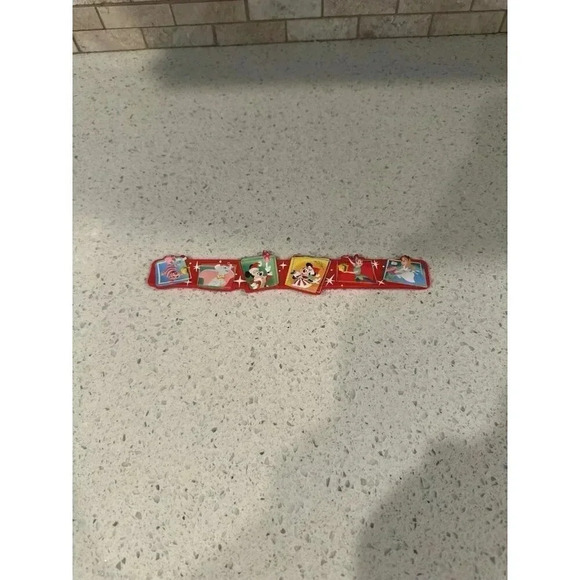 Disney Parks Mickey Mouse and Friends Holiday Slap Bracelet  114 - Picture 1 of 3